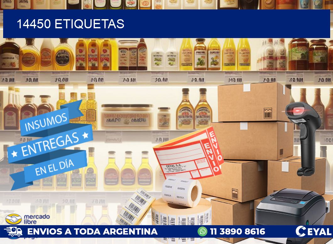14450 ETIQUETAS