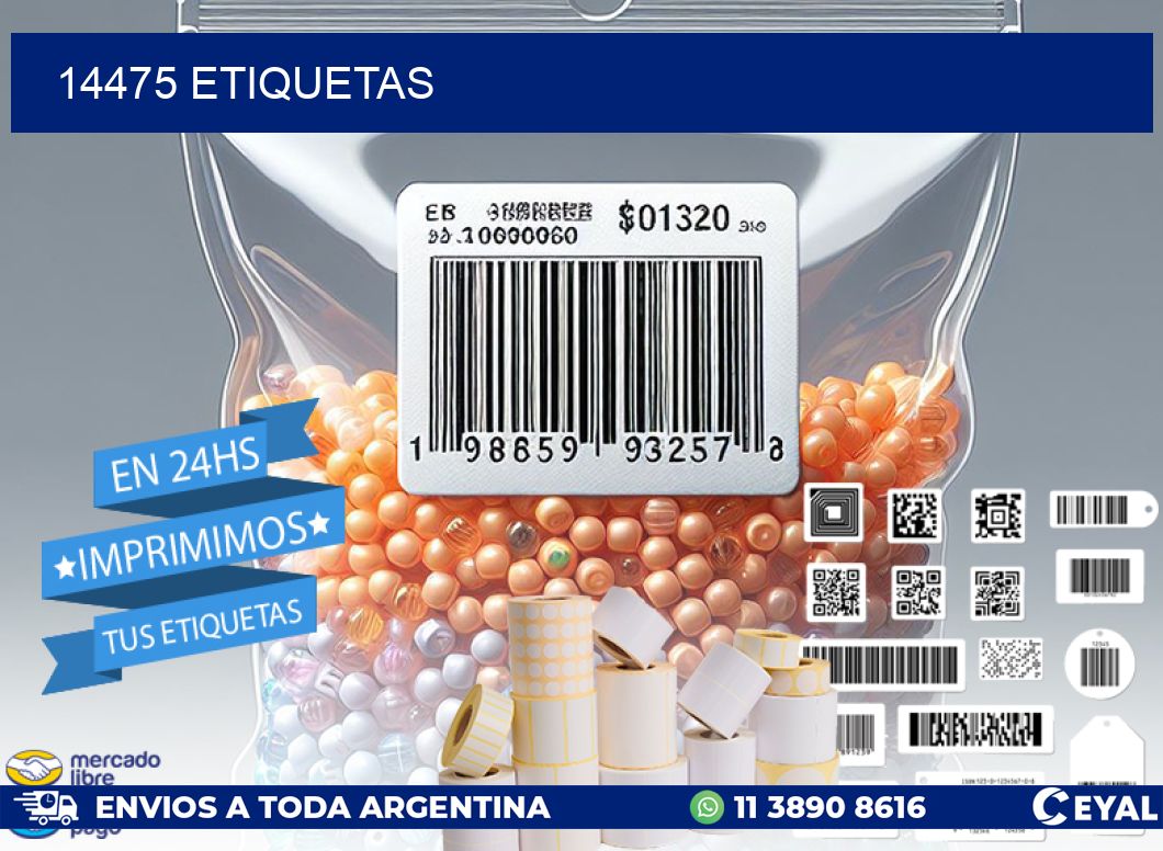 14475 ETIQUETAS