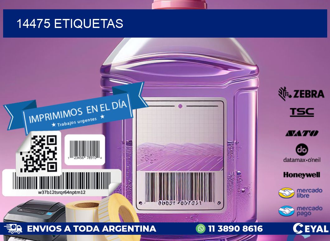 14475 ETIQUETAS