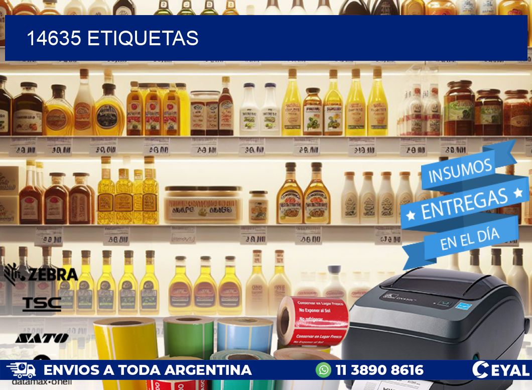 14635 ETIQUETAS