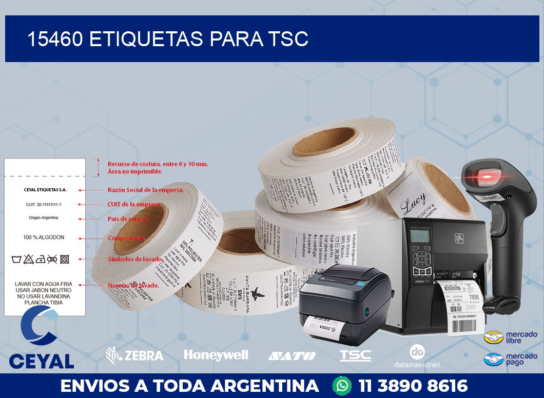 15460 ETIQUETAS PARA TSC