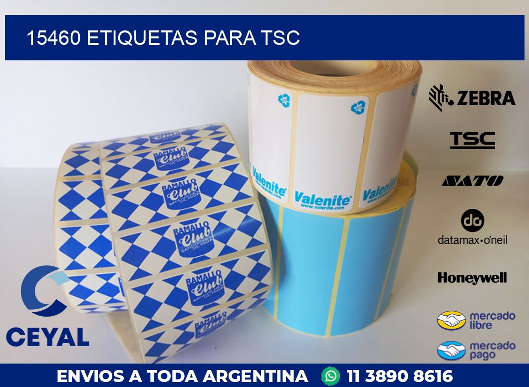 15460 ETIQUETAS PARA TSC
