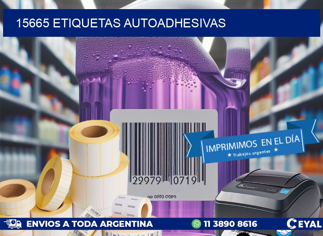 15665 ETIQUETAS AUTOADHESIVAS