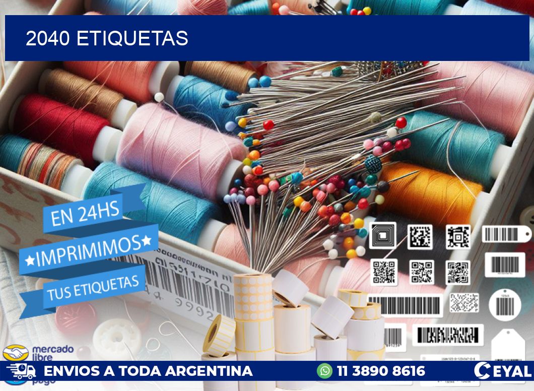 2040 ETIQUETAS