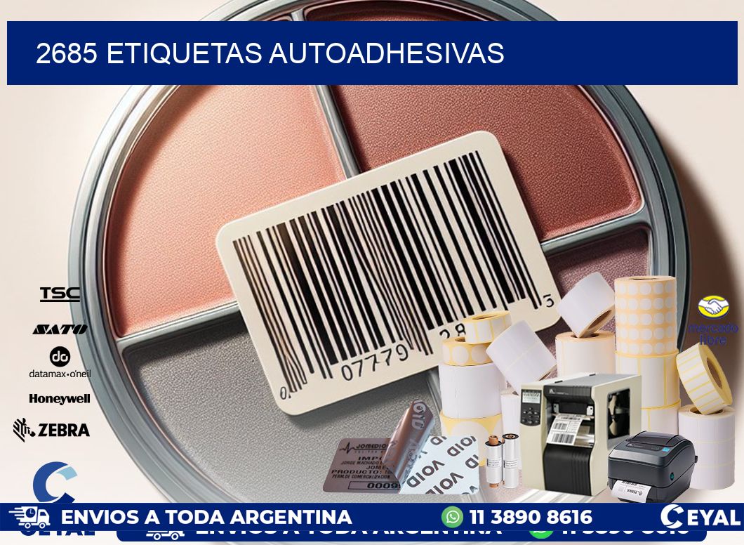 2685 ETIQUETAS AUTOADHESIVAS
