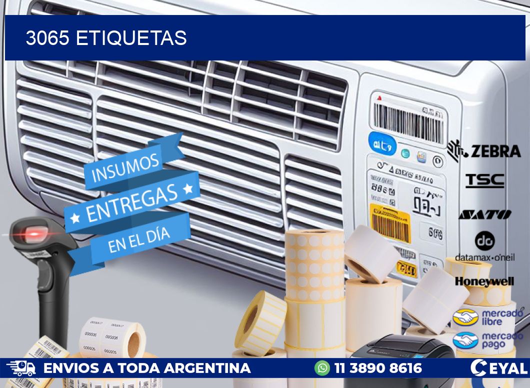 3065 ETIQUETAS