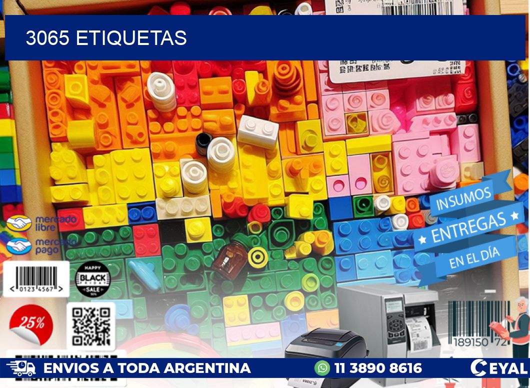 3065 ETIQUETAS