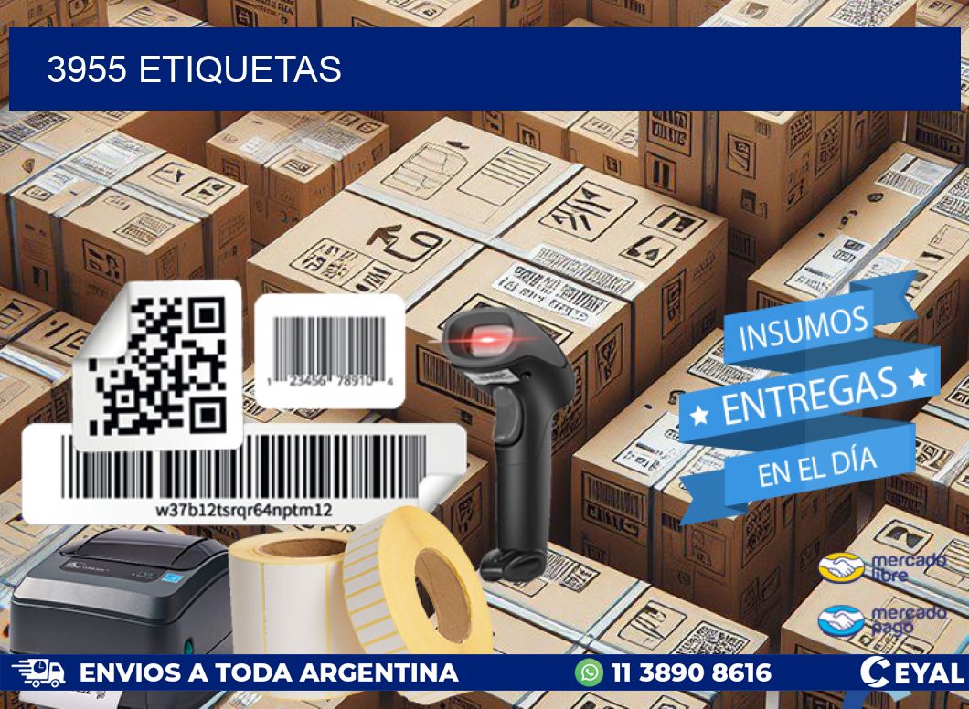 3955 ETIQUETAS