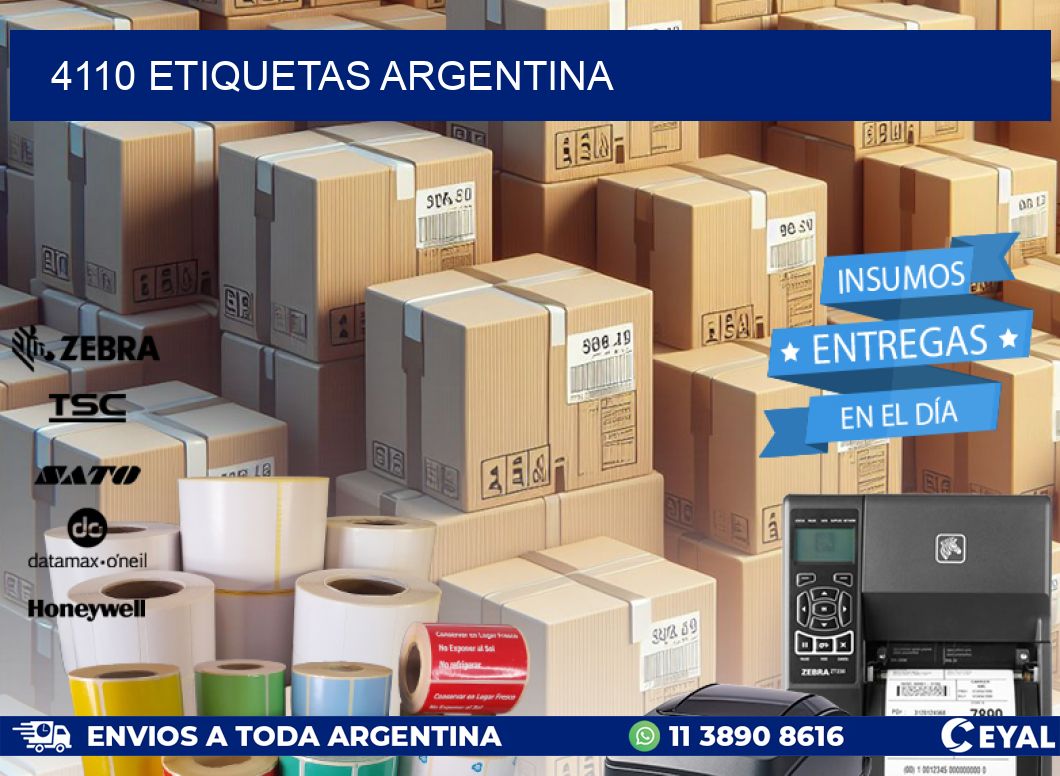 4110 ETIQUETAS ARGENTINA