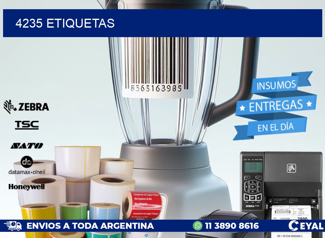 4235 ETIQUETAS