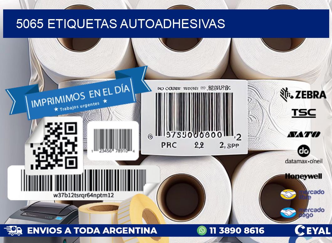 5065 ETIQUETAS AUTOADHESIVAS