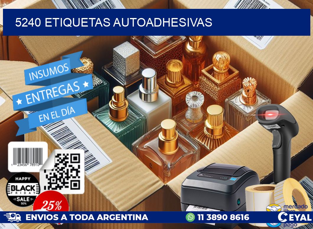5240 ETIQUETAS AUTOADHESIVAS