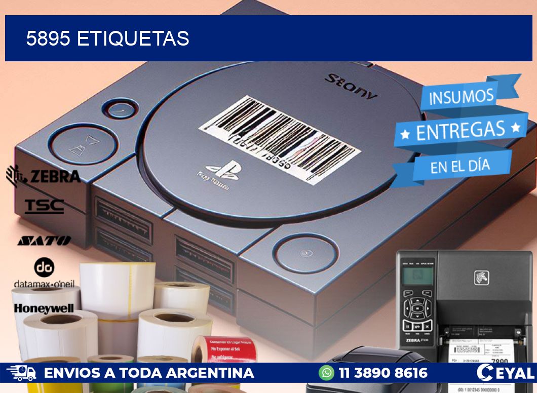 5895 ETIQUETAS