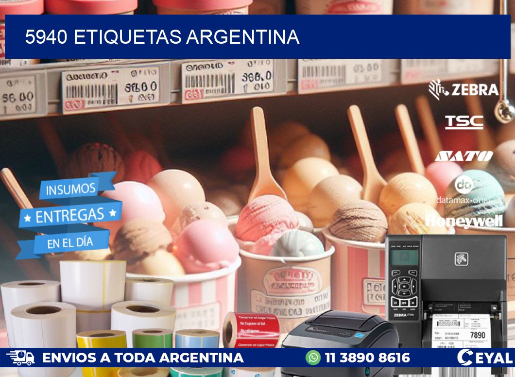 5940 ETIQUETAS ARGENTINA