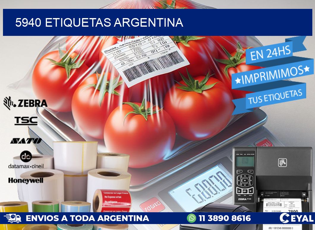 5940 ETIQUETAS ARGENTINA