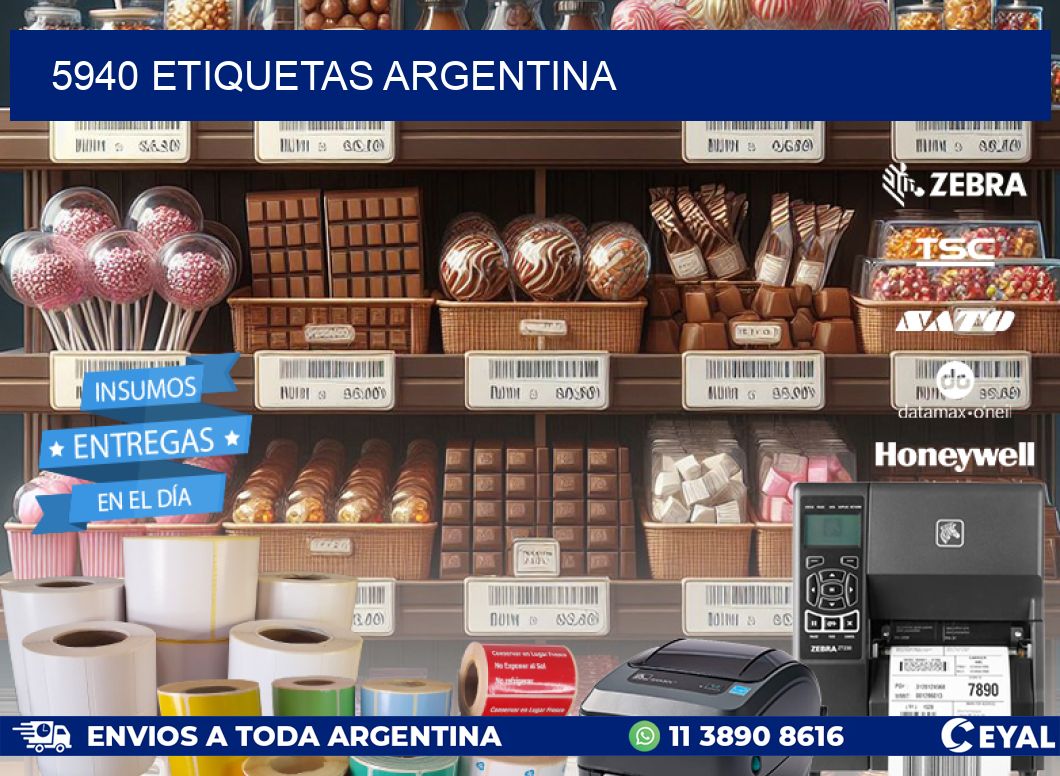 5940 ETIQUETAS ARGENTINA