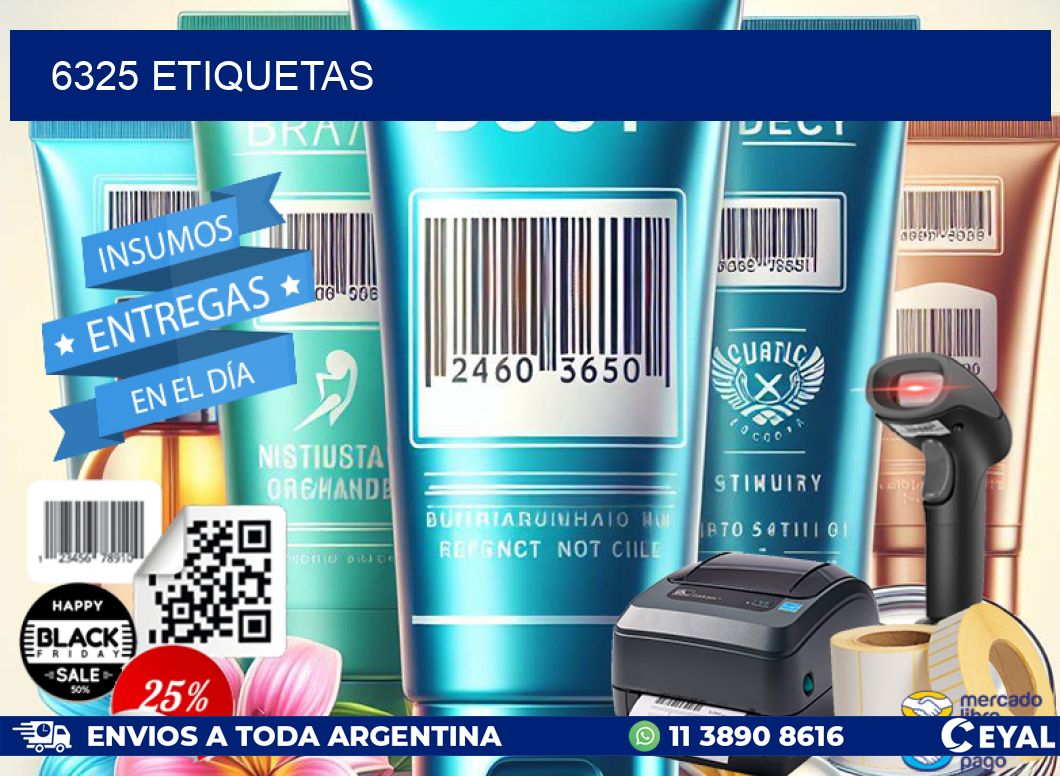 6325 ETIQUETAS