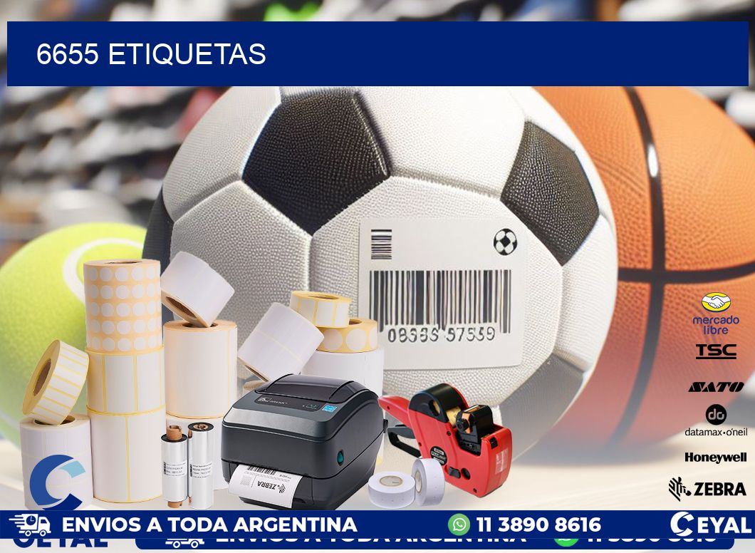 6655 ETIQUETAS