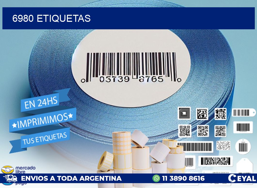 6980 ETIQUETAS