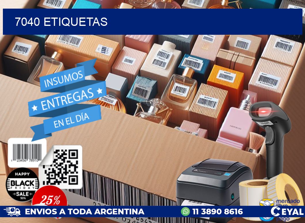 7040 ETIQUETAS
