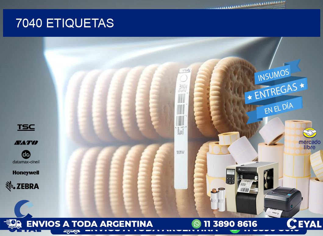 7040 ETIQUETAS