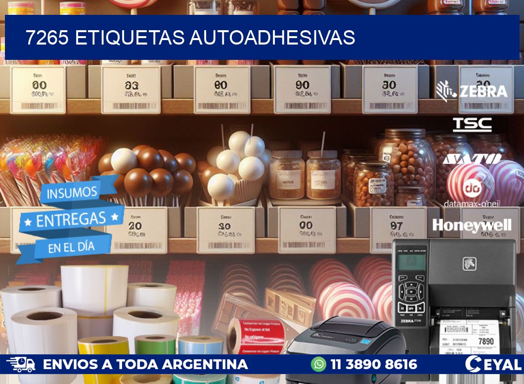 7265 ETIQUETAS AUTOADHESIVAS