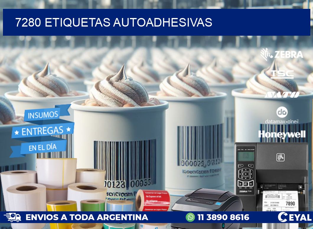 7280 ETIQUETAS AUTOADHESIVAS
