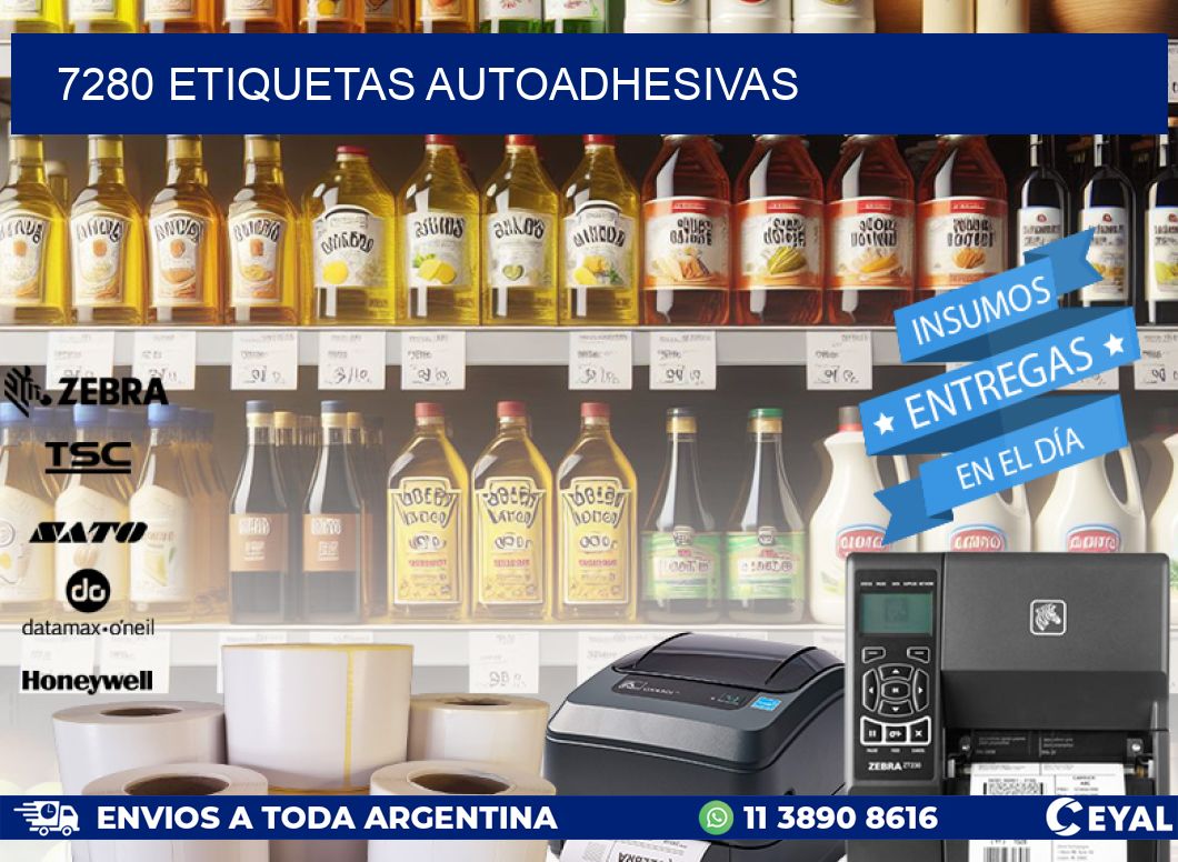 7280 ETIQUETAS AUTOADHESIVAS