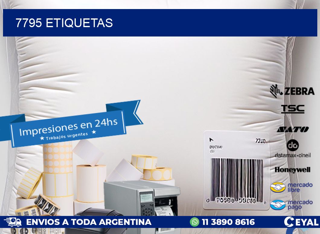 7795 ETIQUETAS