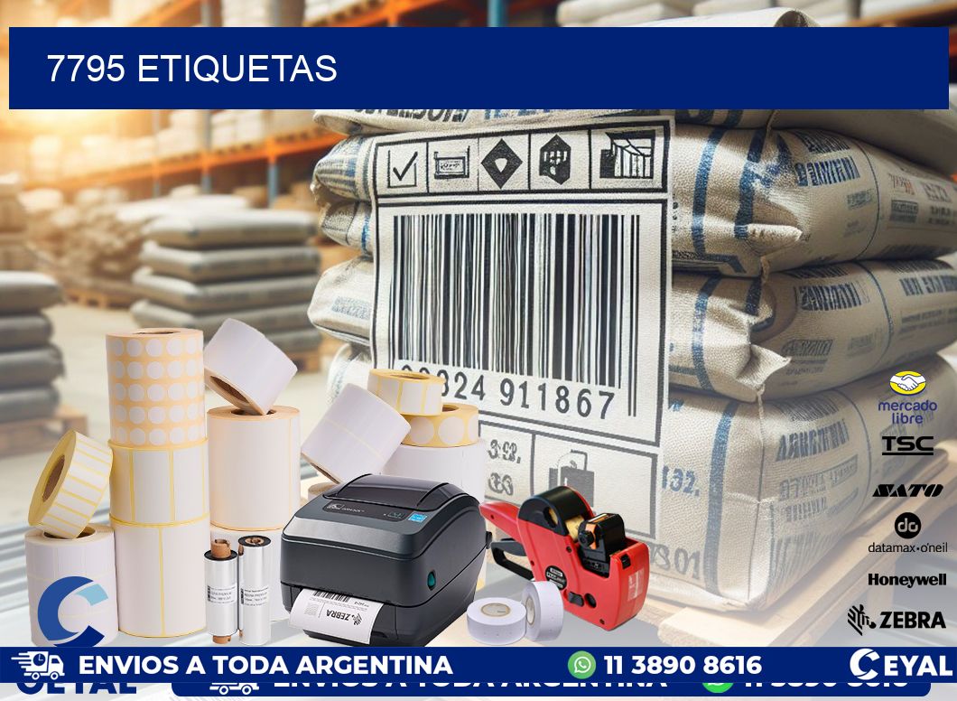 7795 ETIQUETAS