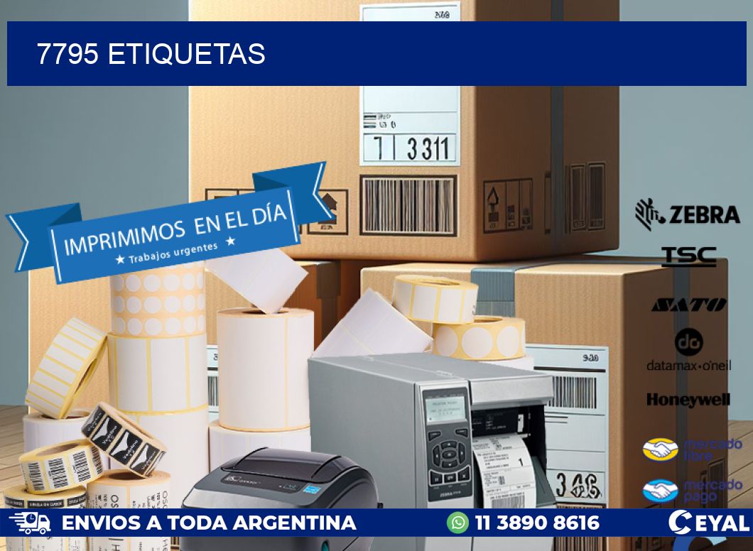 7795 ETIQUETAS