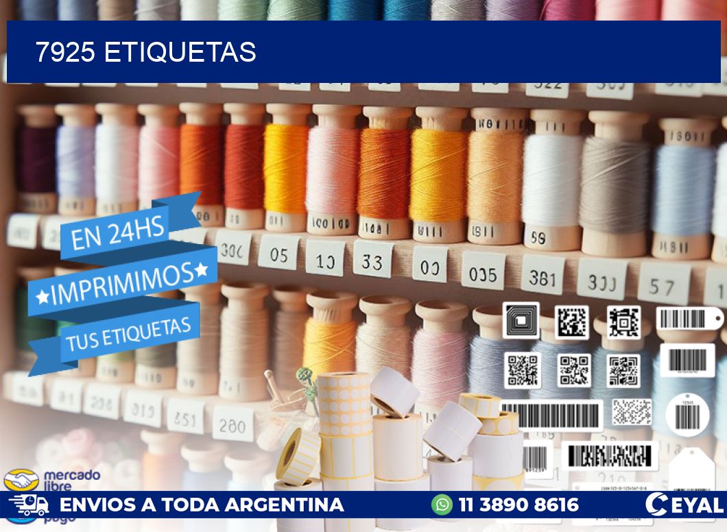7925 ETIQUETAS