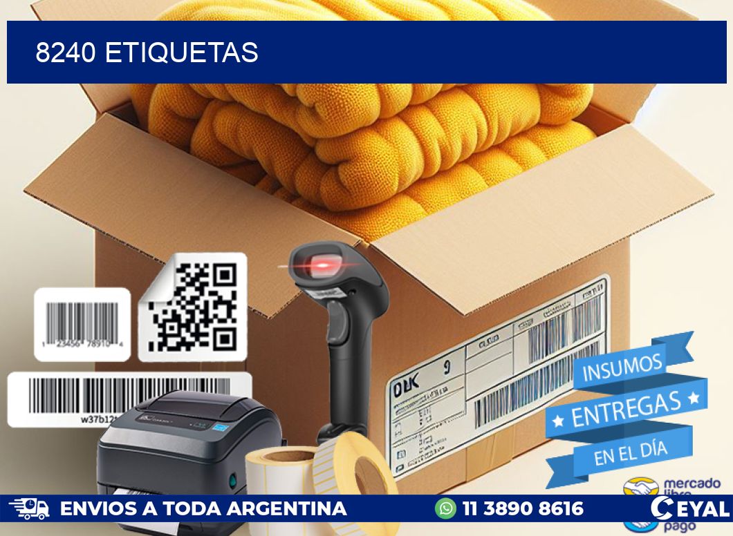8240 ETIQUETAS