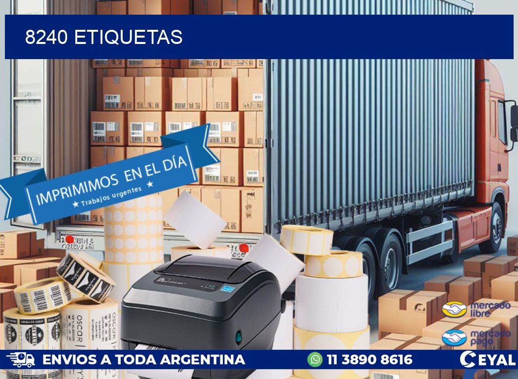 8240 ETIQUETAS
