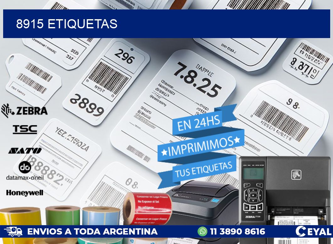 8915 ETIQUETAS