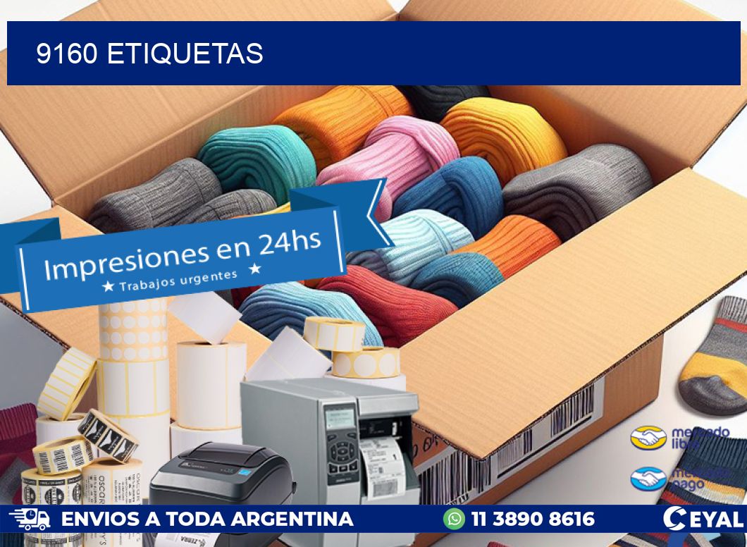 9160 ETIQUETAS