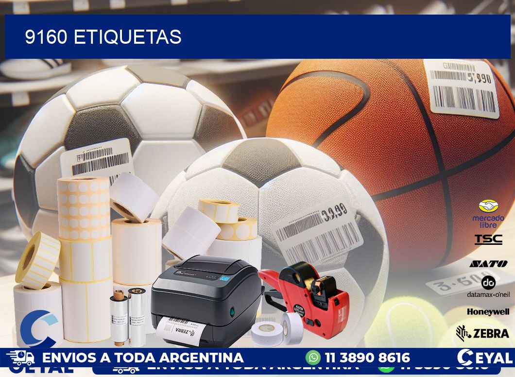 9160 ETIQUETAS