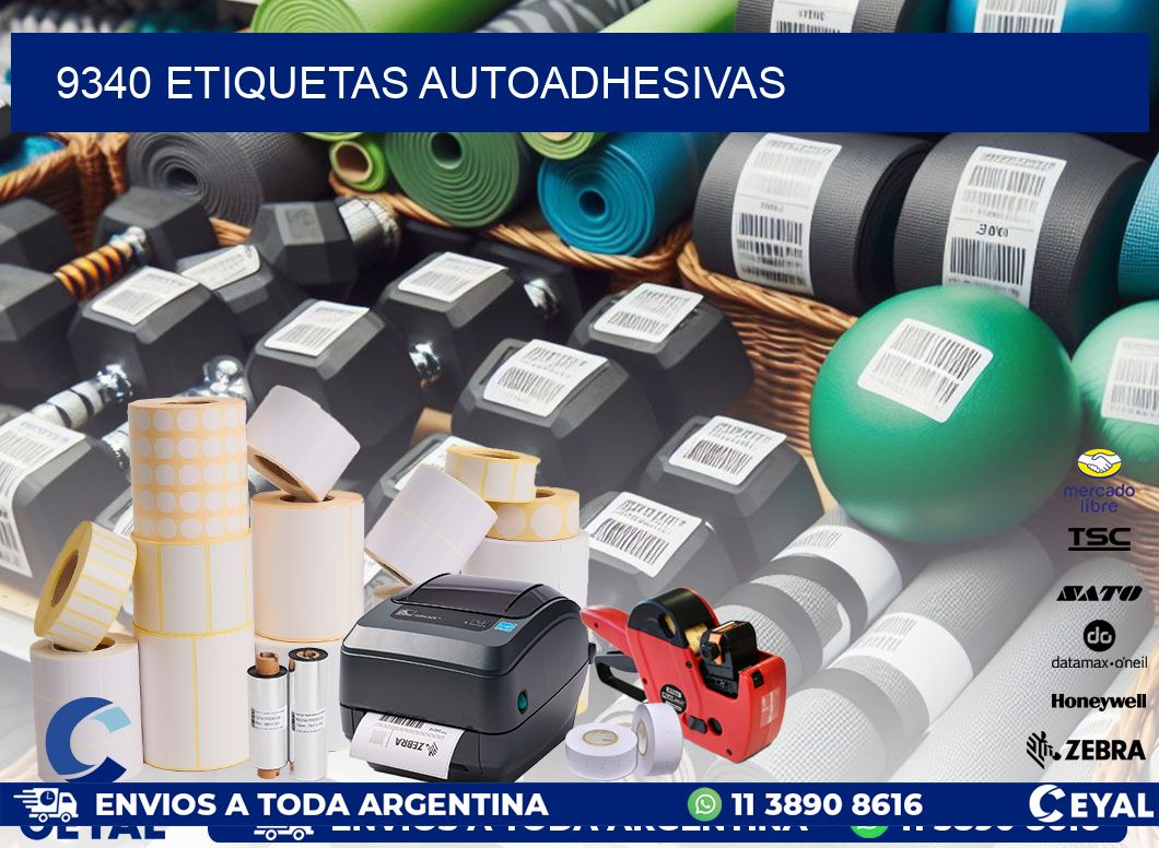 9340 ETIQUETAS AUTOADHESIVAS