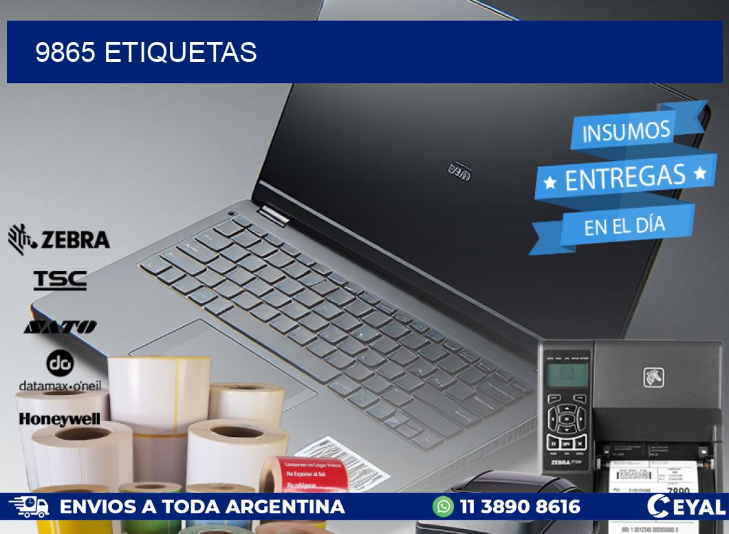 9865 ETIQUETAS