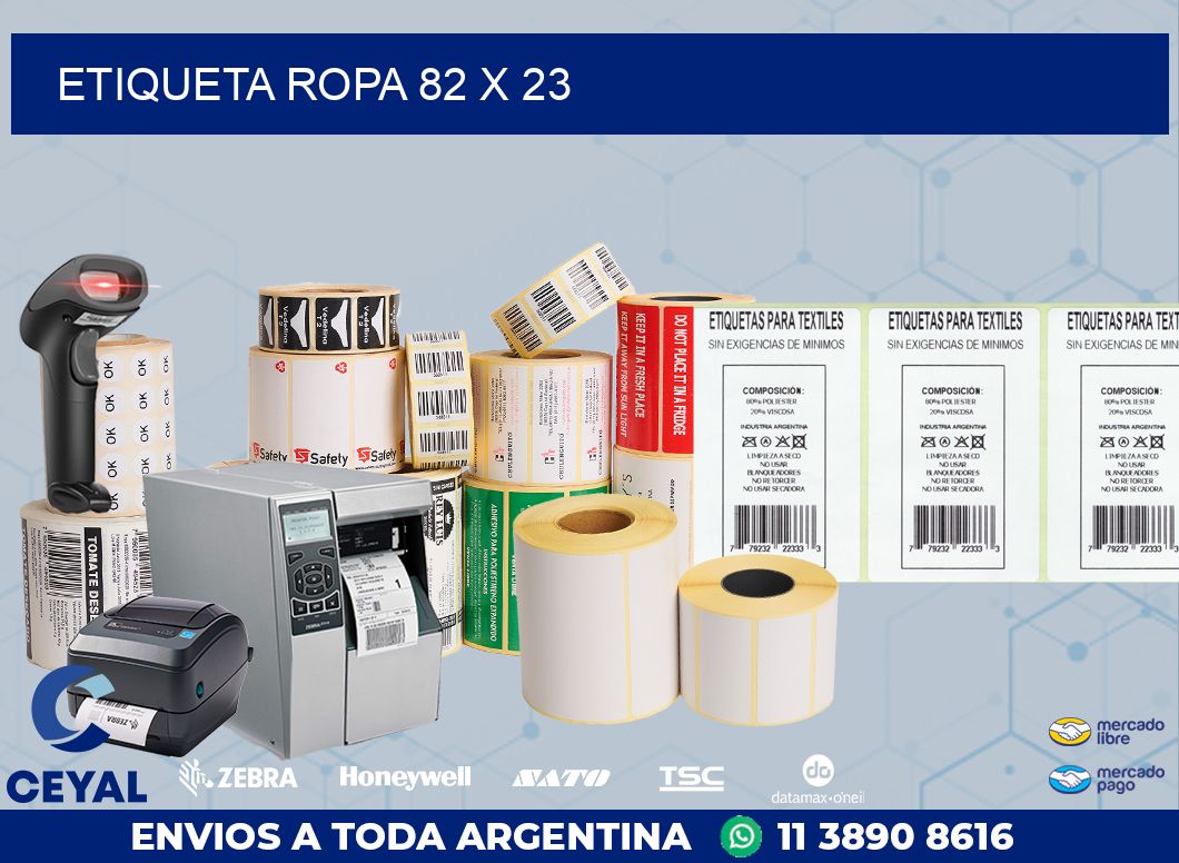 ETIQUETA ROPA 82 x 23