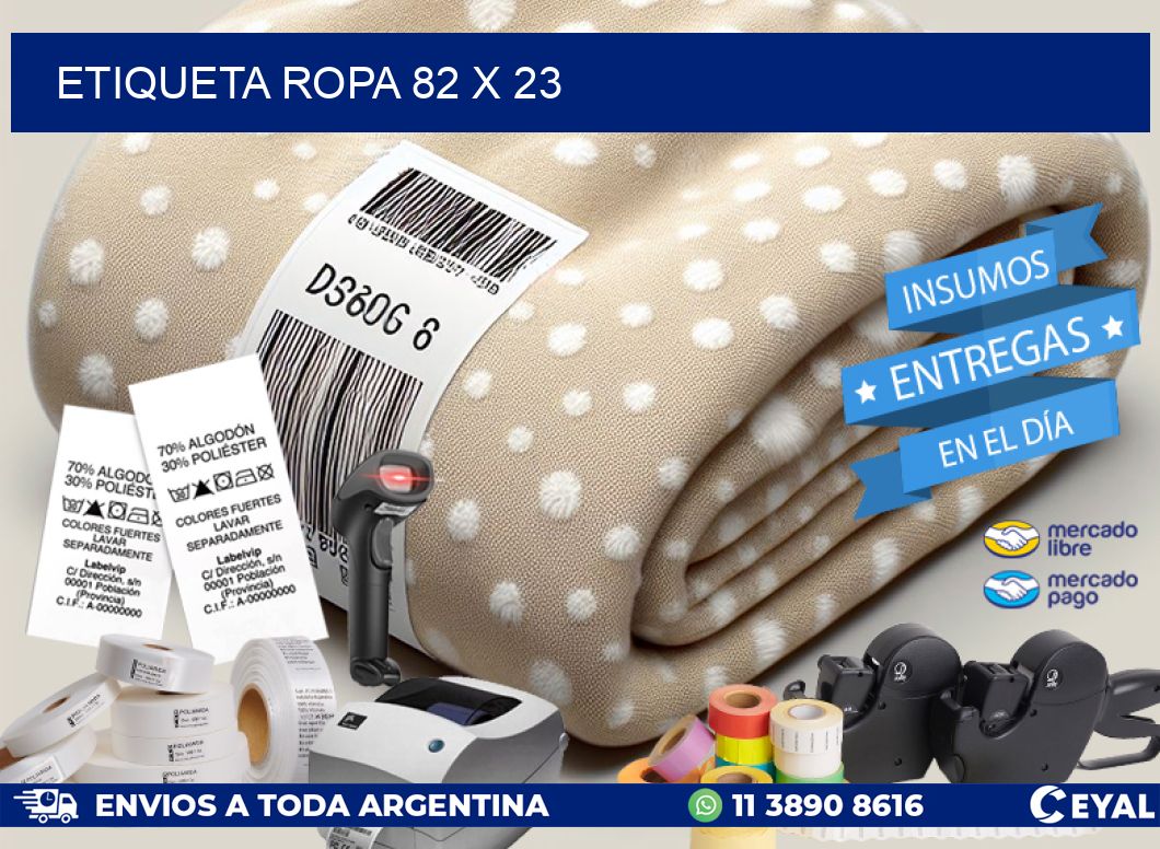 ETIQUETA ROPA 82 x 23