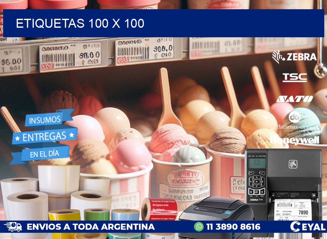 ETIQUETAS 100 x 100