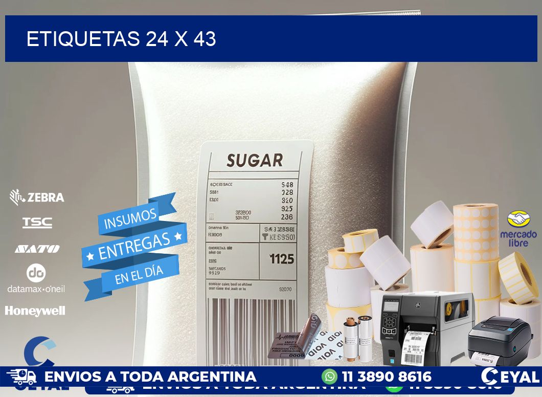 ETIQUETAS 24 x 43