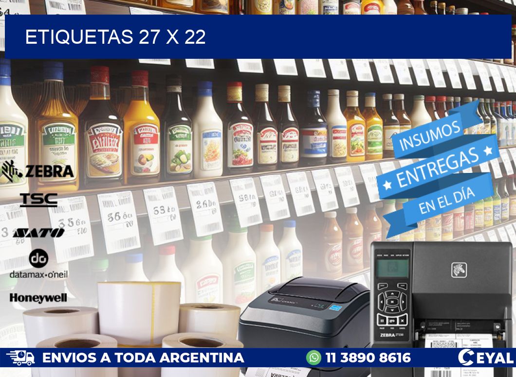 ETIQUETAS 27 x 22