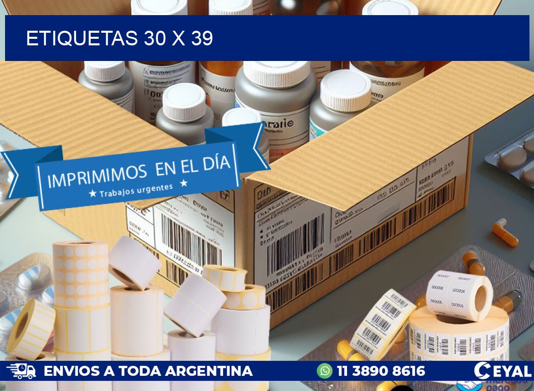 ETIQUETAS 30 x 39