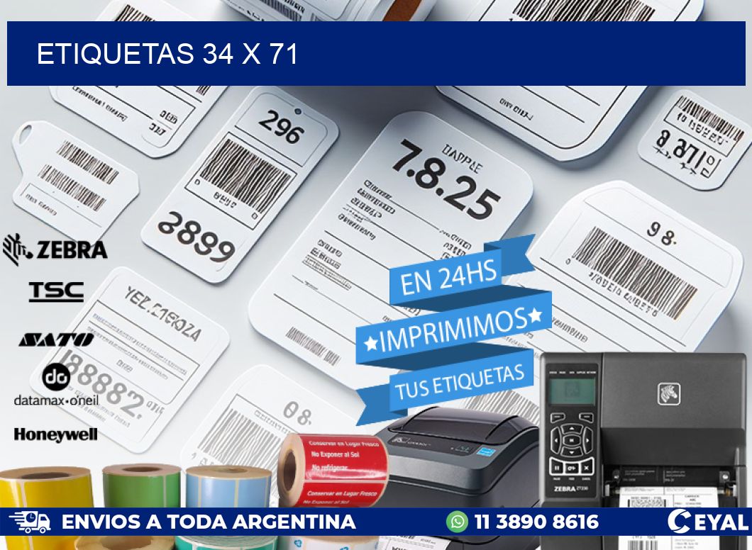 ETIQUETAS 34 x 71