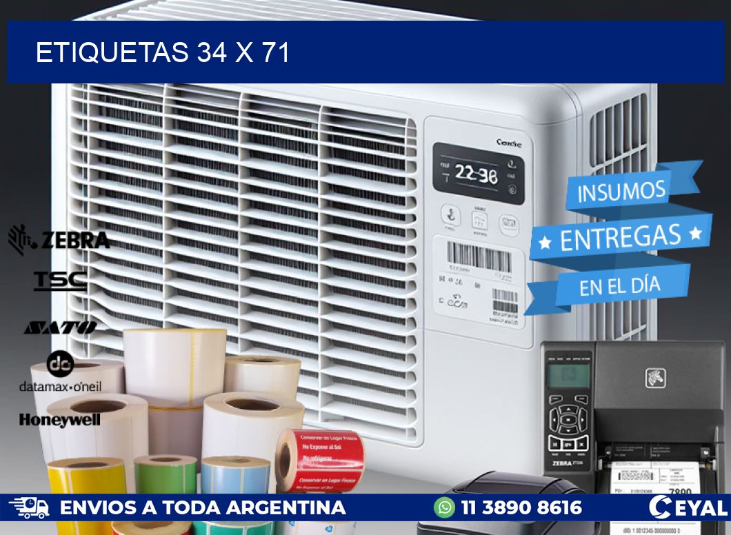 ETIQUETAS 34 x 71