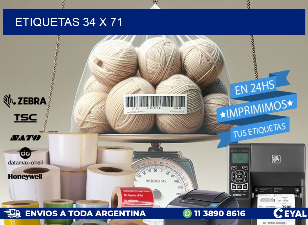 ETIQUETAS 34 x 71