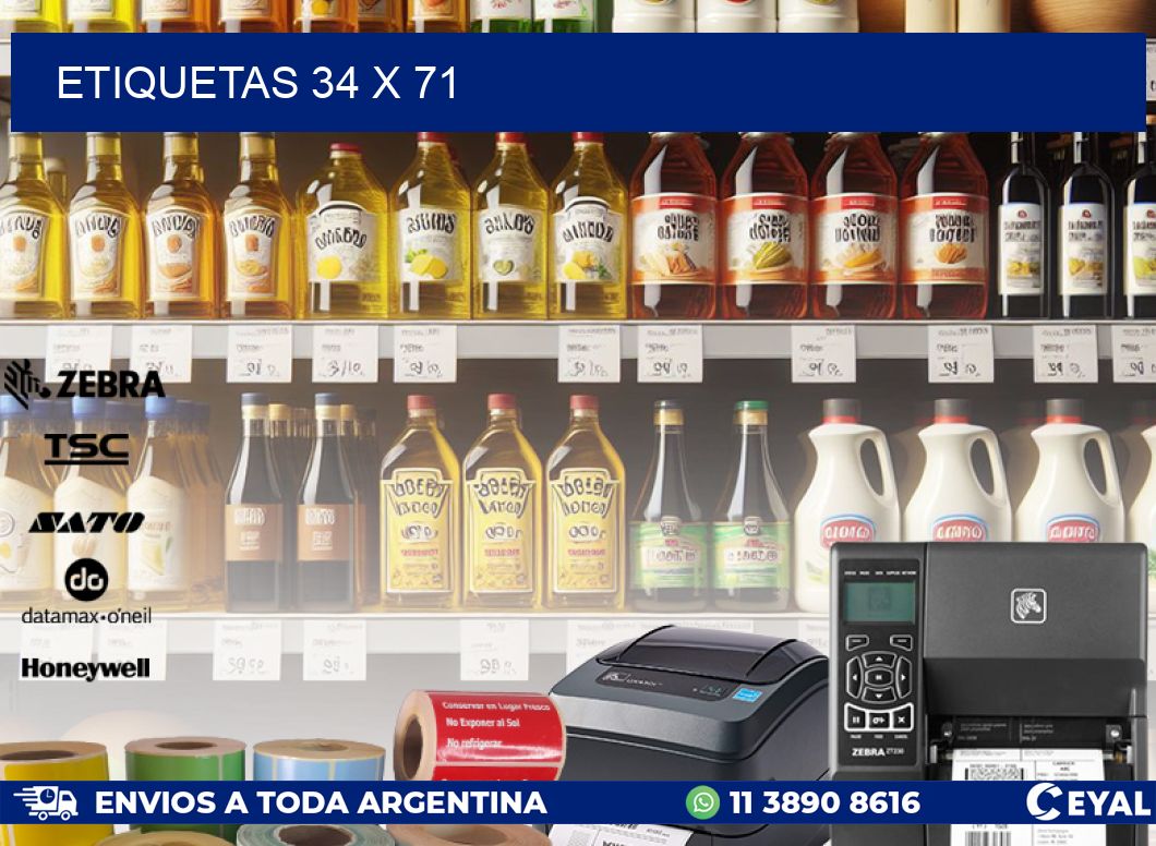 ETIQUETAS 34 x 71