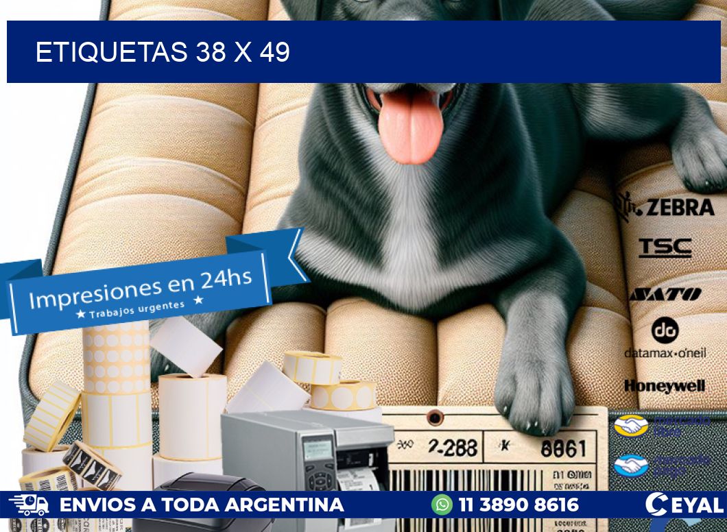 ETIQUETAS 38 x 49
